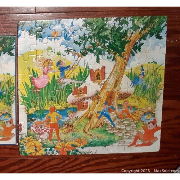 Vintage 80s Girl Guides of Canada 64 Piece jigsaw Puzzle Sparks Brownies - Picture 2 of 8